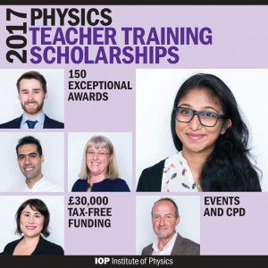 Recruiting in science – IoP Scholarships