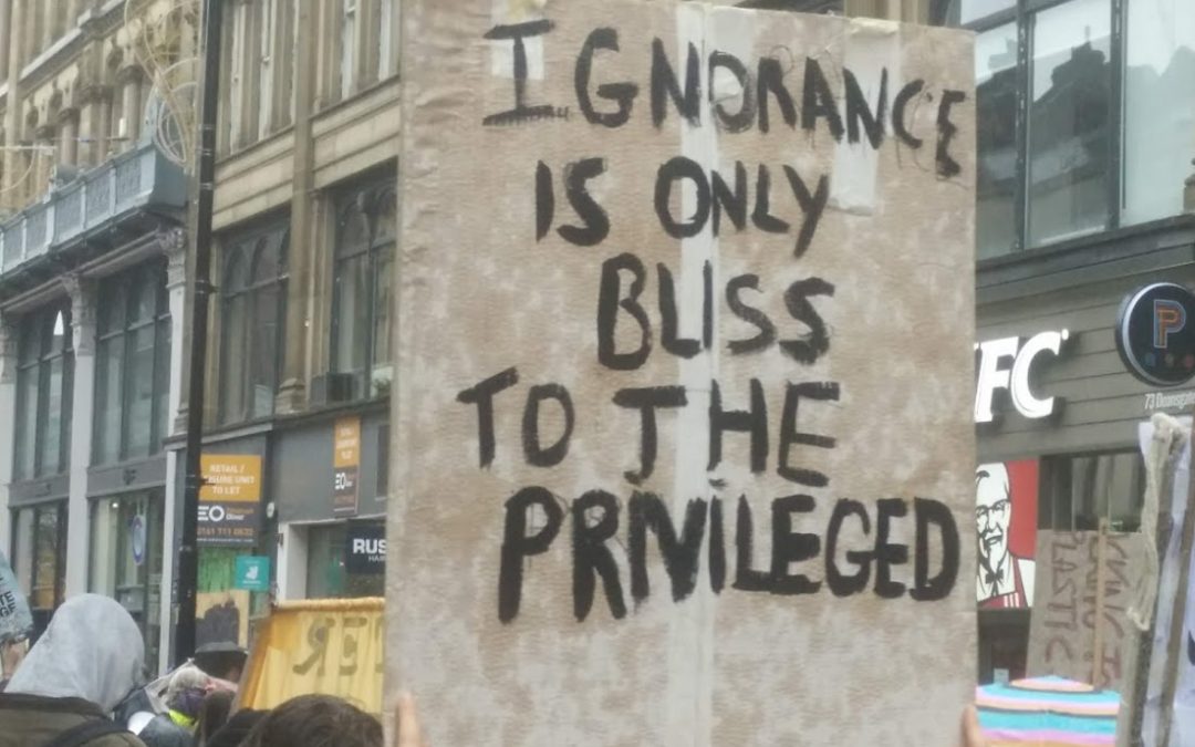 ‘Ignorance is only bliss to the privileged’: Manchester’s COP26 rally and the PGCE GREEN Conference, 7th January 2022