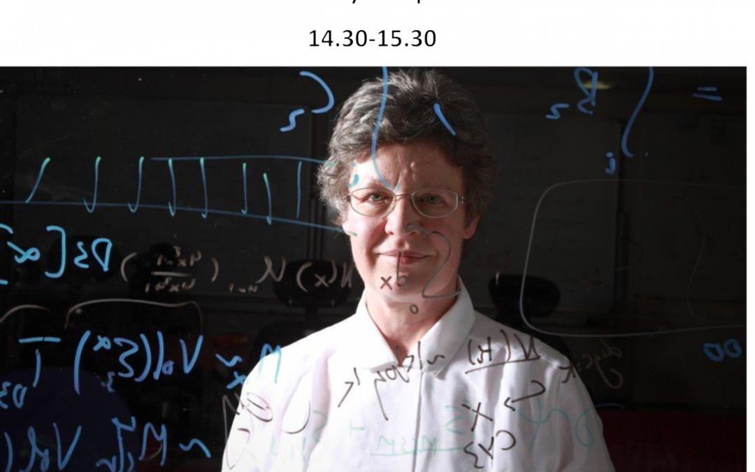 Jocelyn Bell Burnell – lecture 13th April 14.30 in Manchester